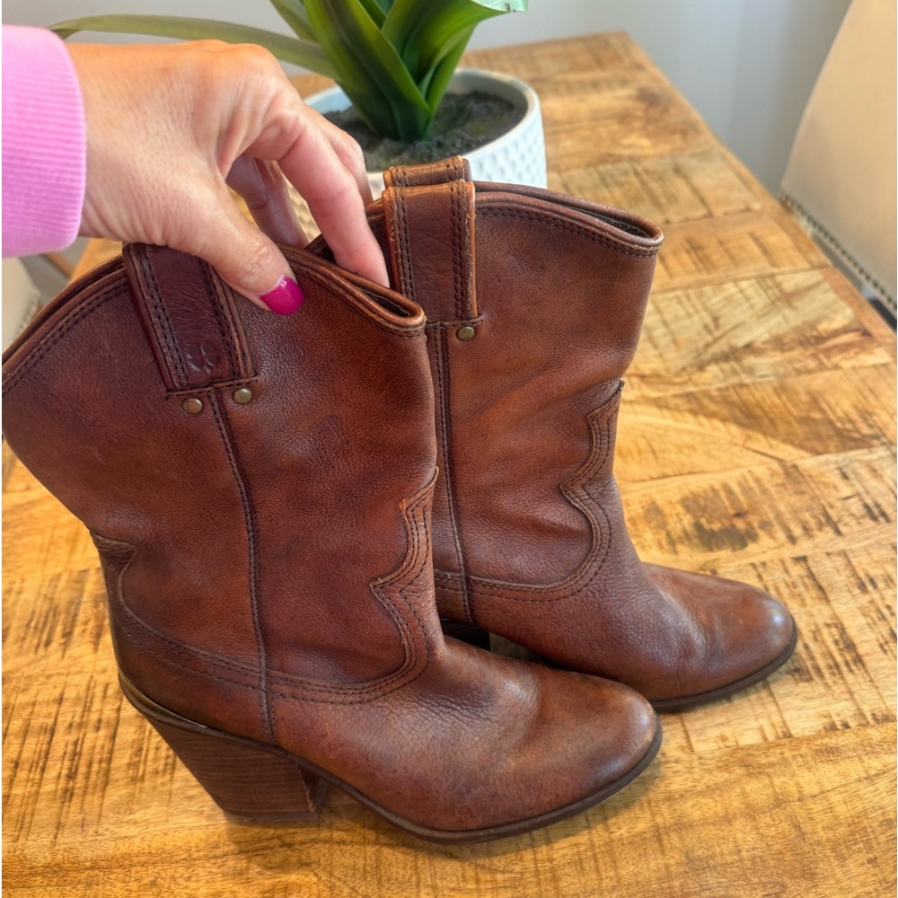 Lucky Brand Cowboy Boots 7.5